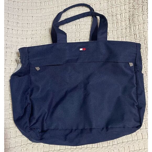 Tommy Hilfiger Vintage Tote Bag Diaper Bag - Picture 2 of 9